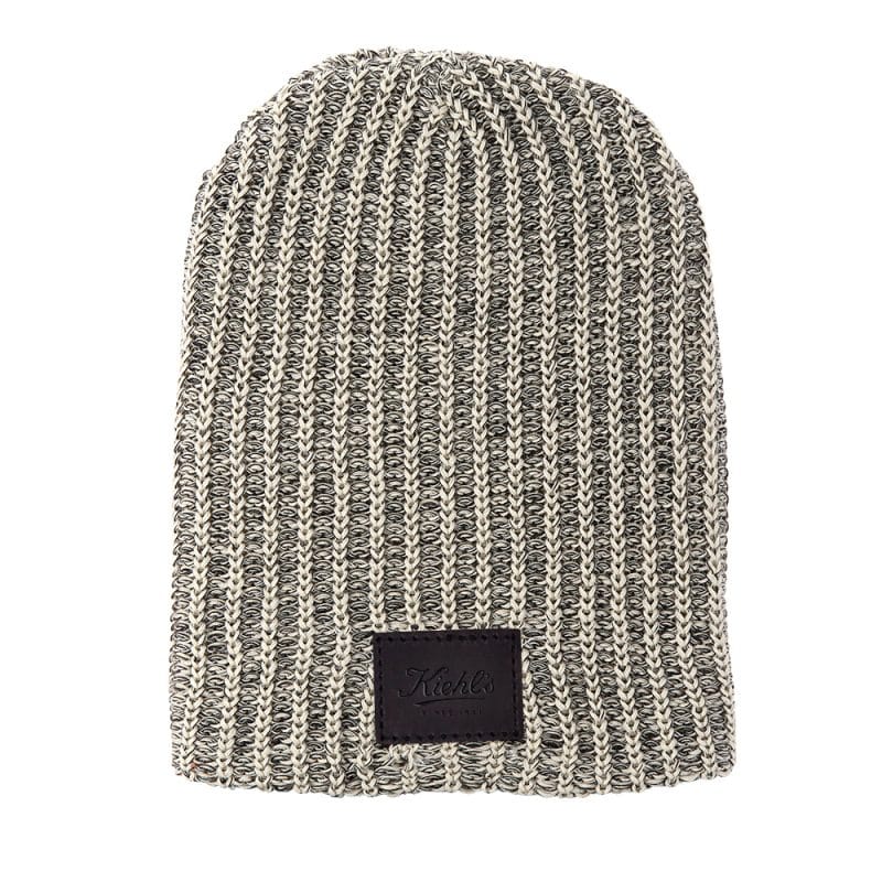 Haberdasher Knit Beanie with Leather Patch - 2