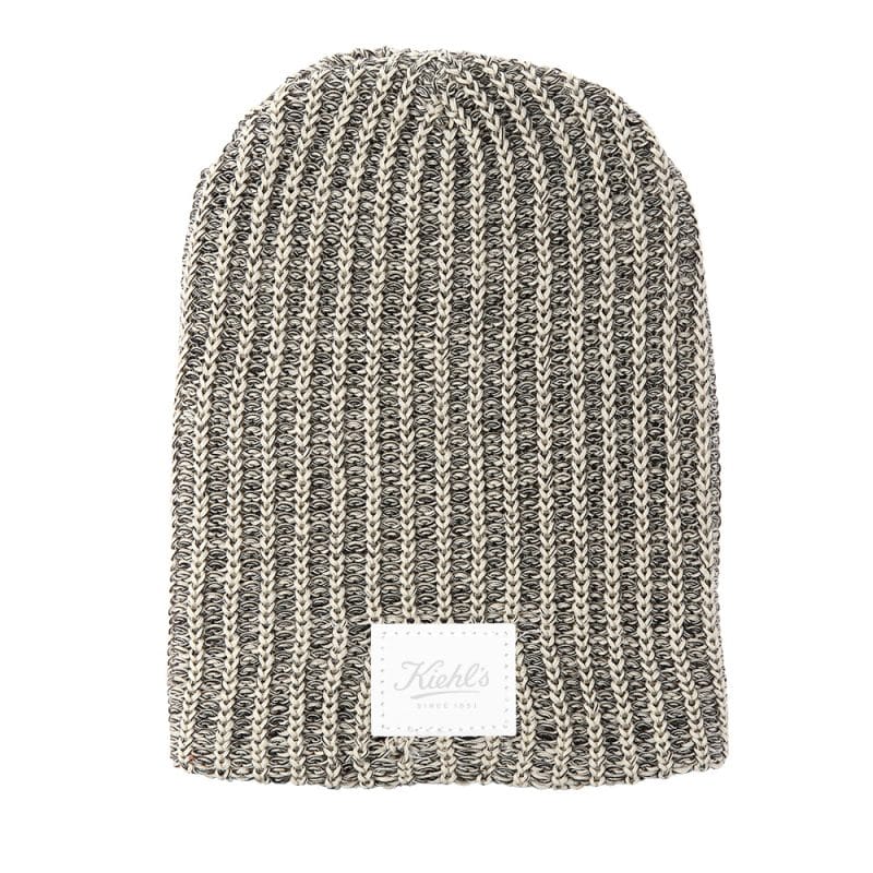 Haberdasher Knit Beanie with Leather Patch - 5