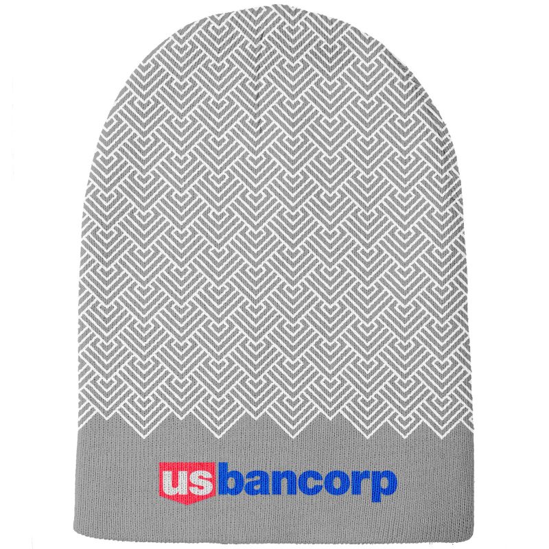 Adult Jacquard Beanie (5-6 Week Air) - 1