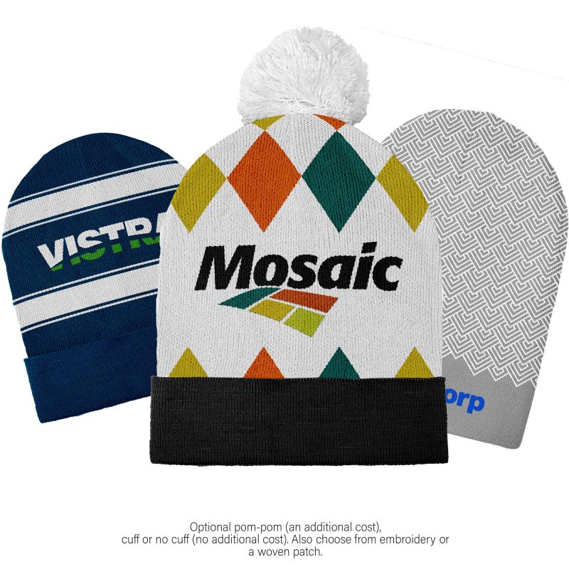 Adult Jacquard Beanie (5-6 Week Air) - 2