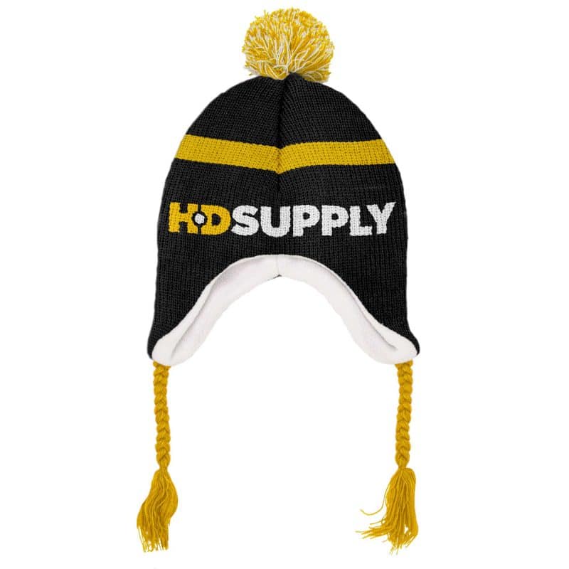 Jacquard Toboggan Beanie (10-12 Weeks Ocean) - 3