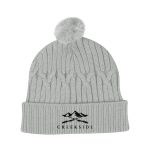 Courtney Cable Knit Rpet Pom Beanie - 4
