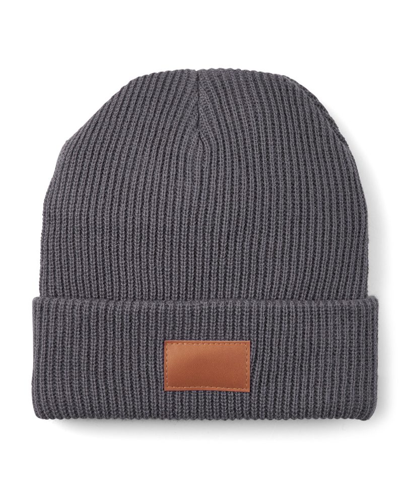 Cuffed Rib Knit Beanie - 4