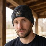 Custom Waffle Cuffed Beanies - 1