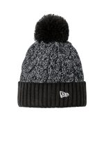 New Era® Marled Knit Pom Beanie