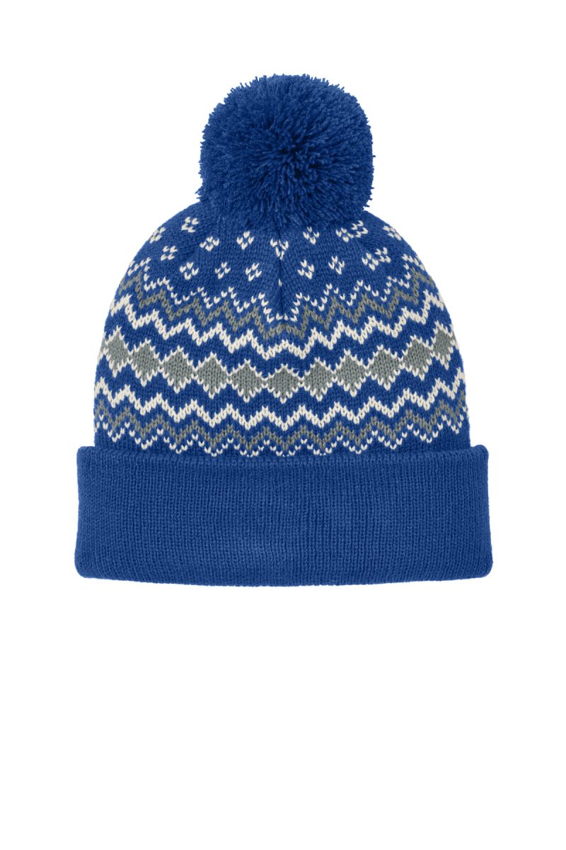 Port Authority® Alpine Pom Beanie - 5