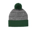 Sport-Tek Heather Pom Pom Beanie - 2