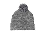 Sport-Tek Heather Pom Pom Beanie - 3