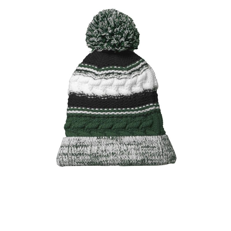Sport-Tek Pom Pom Team Beanie - 1