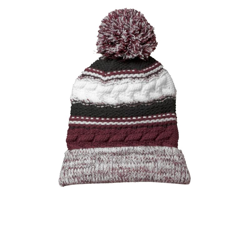 Sport-Tek Pom Pom Team Beanie - 3
