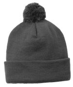 Sport-Tek ® Solid Pom Pom Beanie. - 1