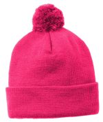 Sport-Tek ® Solid Pom Pom Beanie. - 2