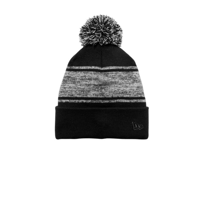 New Era Knit Chilled Pom Beanie - 2