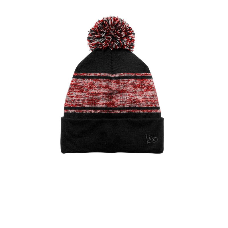 New Era Knit Chilled Pom Beanie - 4