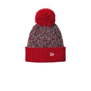 New Era Marled Knit Pom Beanie