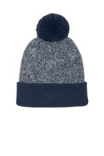 Sport-Tek® Halftime Heather Pom Beanie - 4