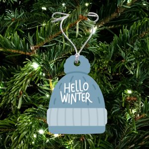 Acrylic Beanie Ornament