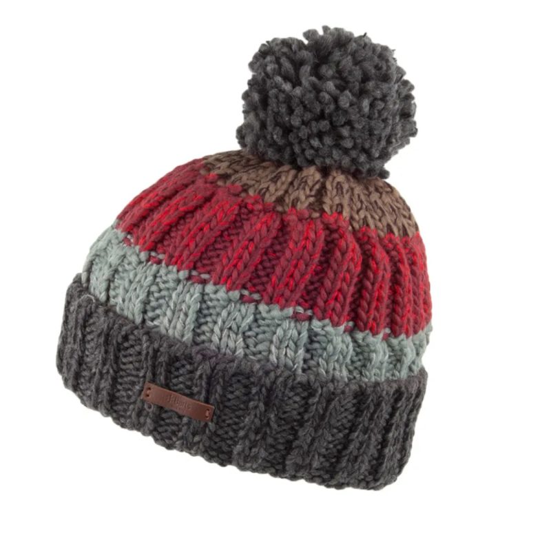 Colorful Pom Pom Knitted Beanies - 1