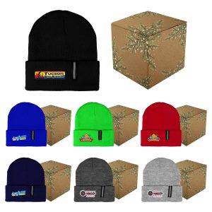Reflective Beanie Gift Set