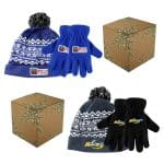 Snowflake Beanie & Gloves Gift Set
