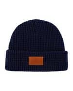 Waffle Knit Beanie. - 3