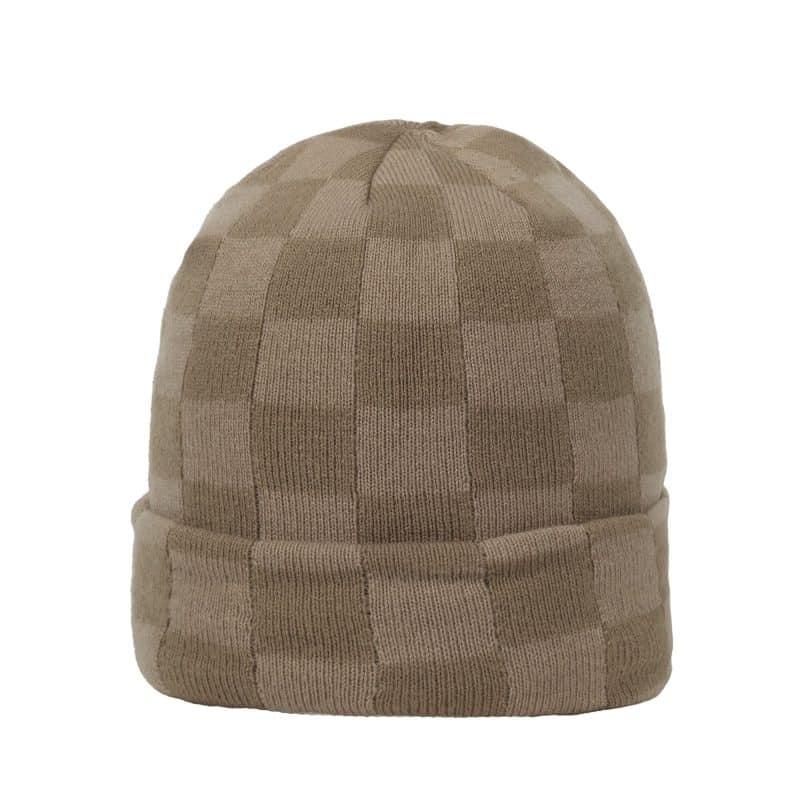 Checkered Watch Cap - 3