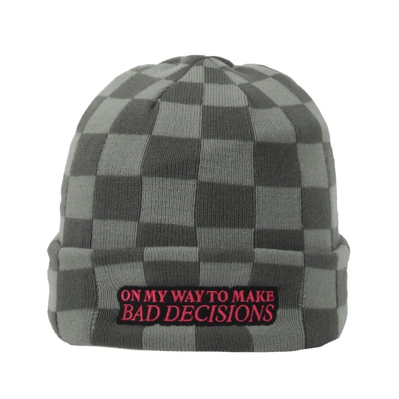 Checkered Watch Cap