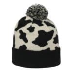 Graphic Watch Cap w/Pom - 2