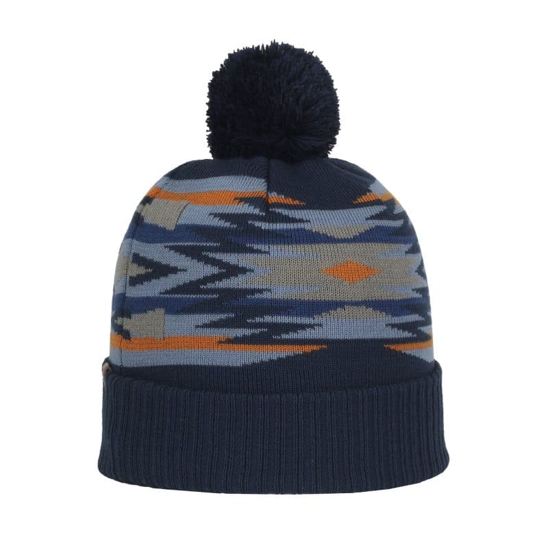 Graphic Watch Cap w/Pom