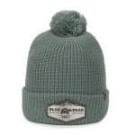 Rib Knit Watch Cap w/Pom